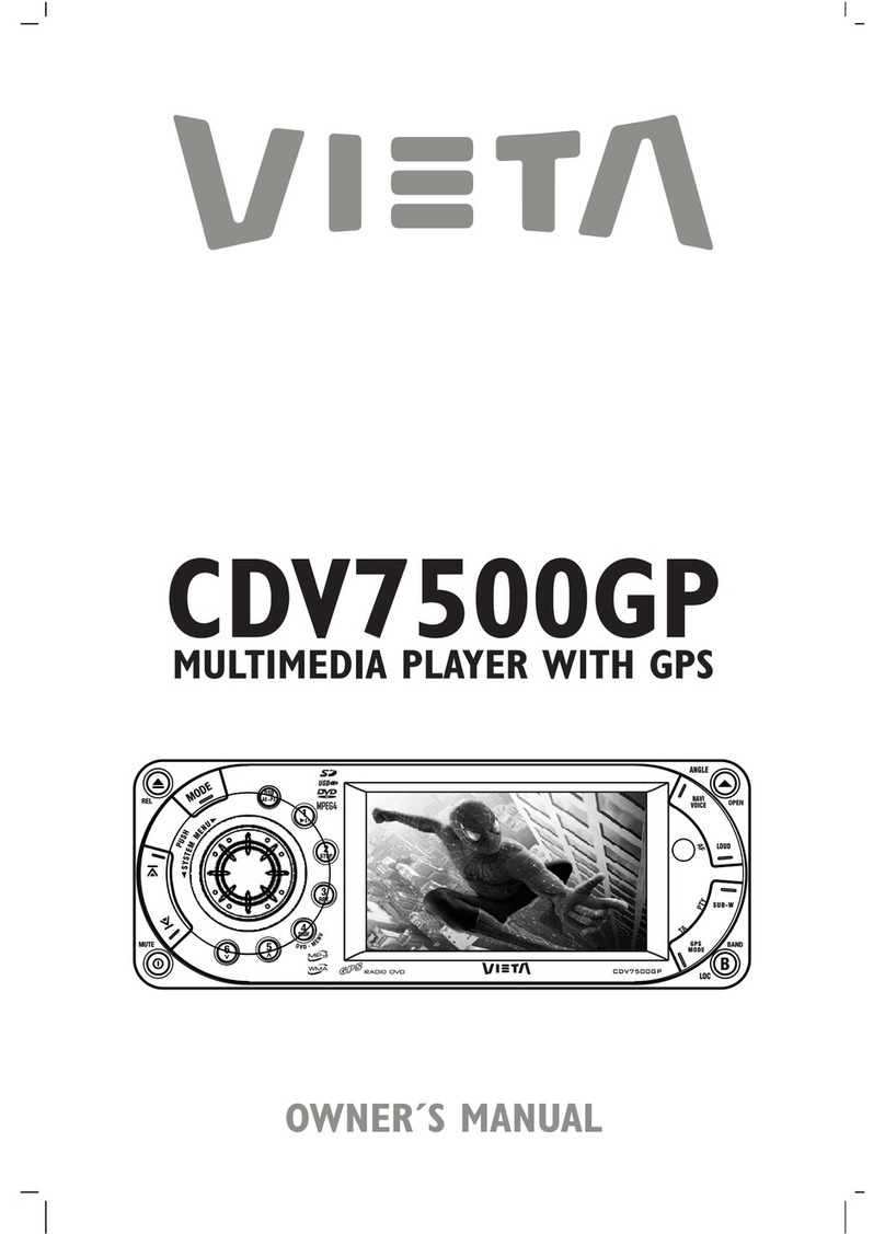 VIETA CDV7500GP owner's manual