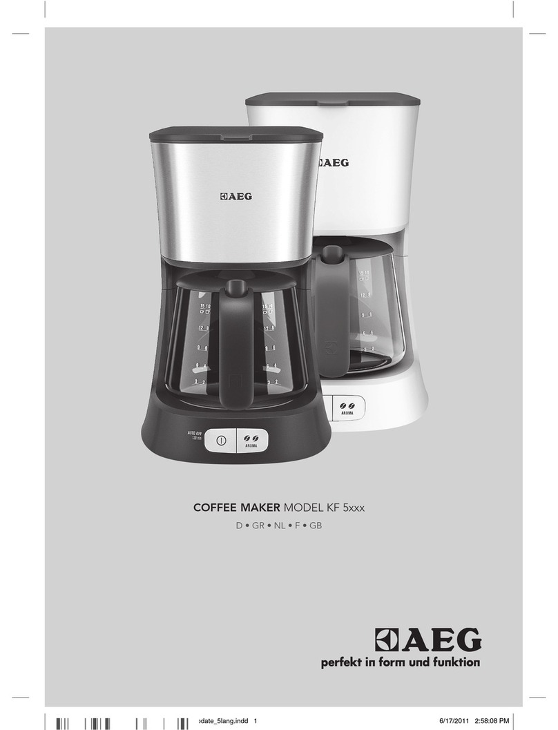 AEG KF 5 Series User manual