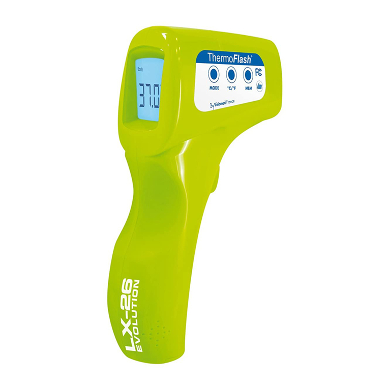 VISIOMED THERMOFLASH LX-26 User manual