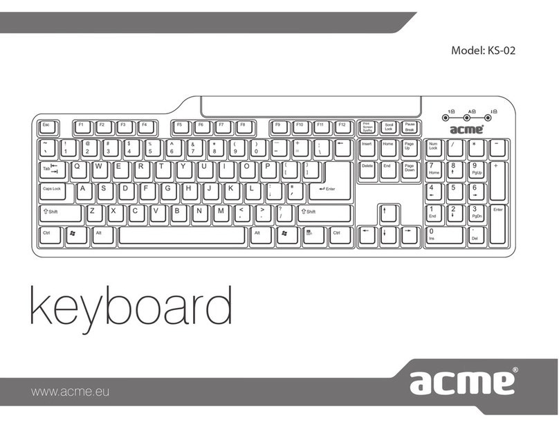 ACME KS-02 User manual