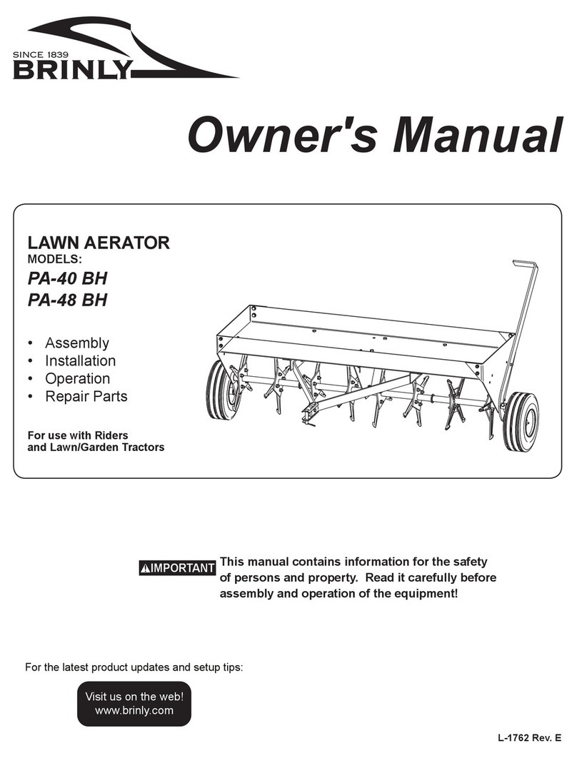 Brinly PA-40 BH User manual
