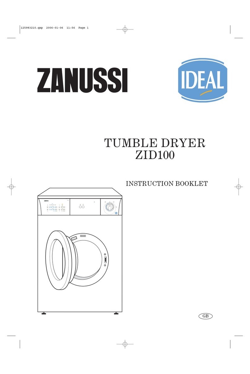 Zanussi ZID100 User manual