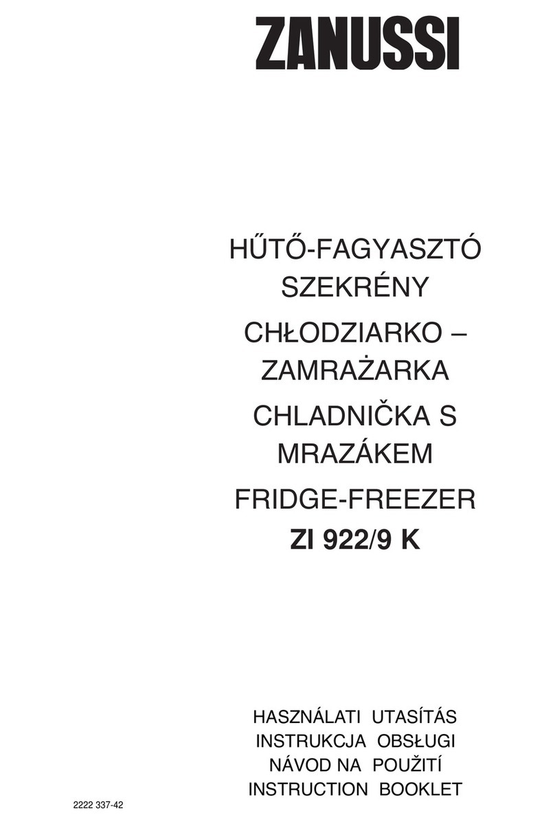 Zanussi ZI 929K User manual