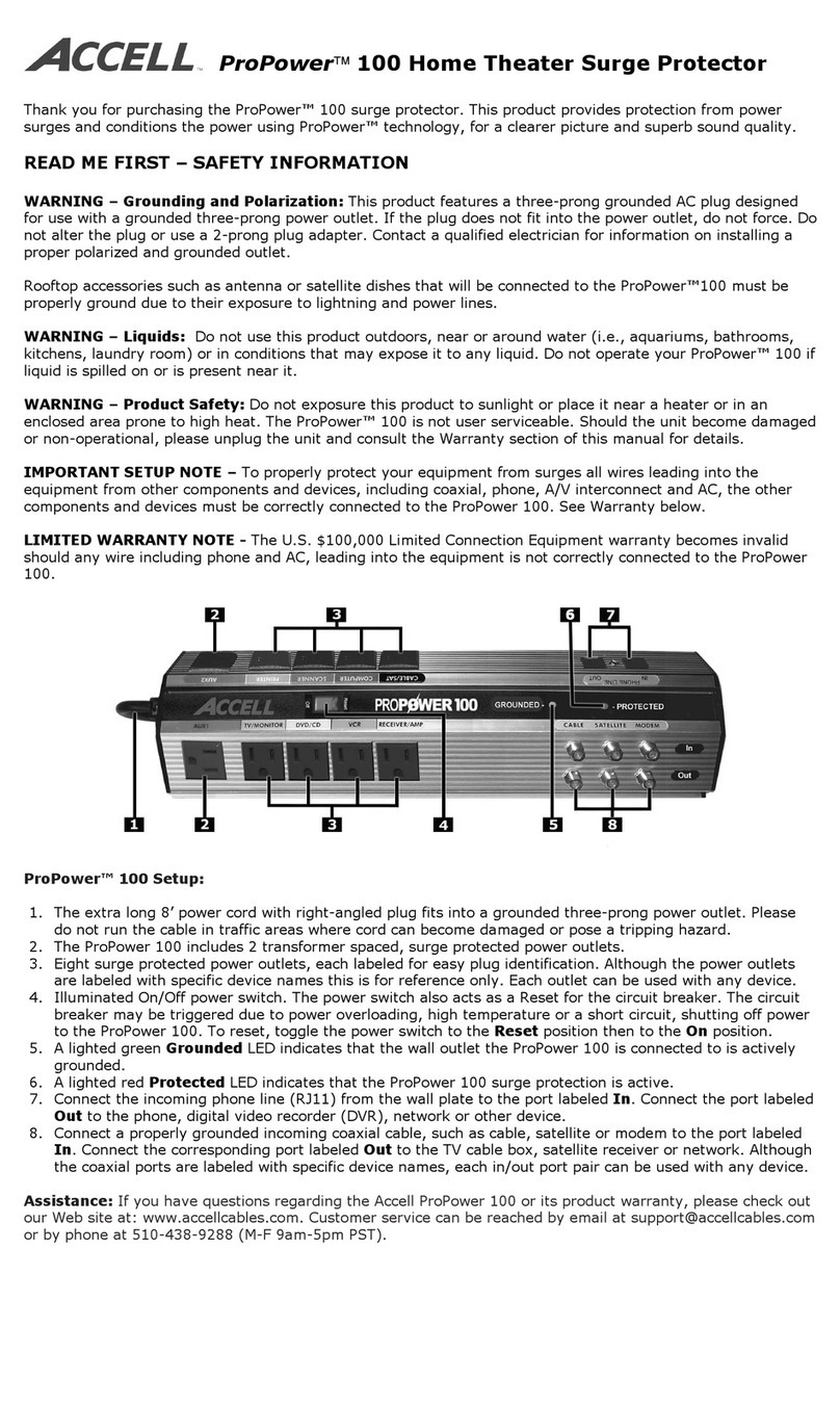 Accell ProPower 100 user guide