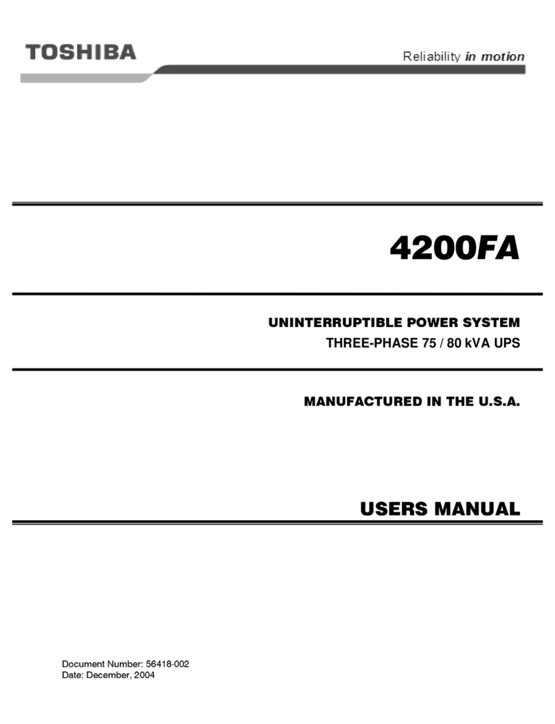 Toshiba 4200FA Series User manual