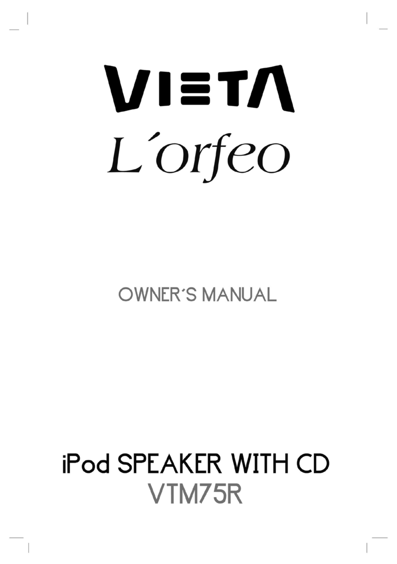 VIETA L'orfeo VTM75R User manual
