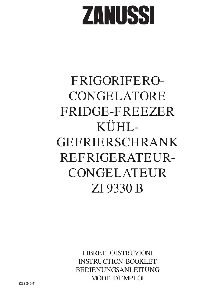 Zanussi ZI 9330 B User manual