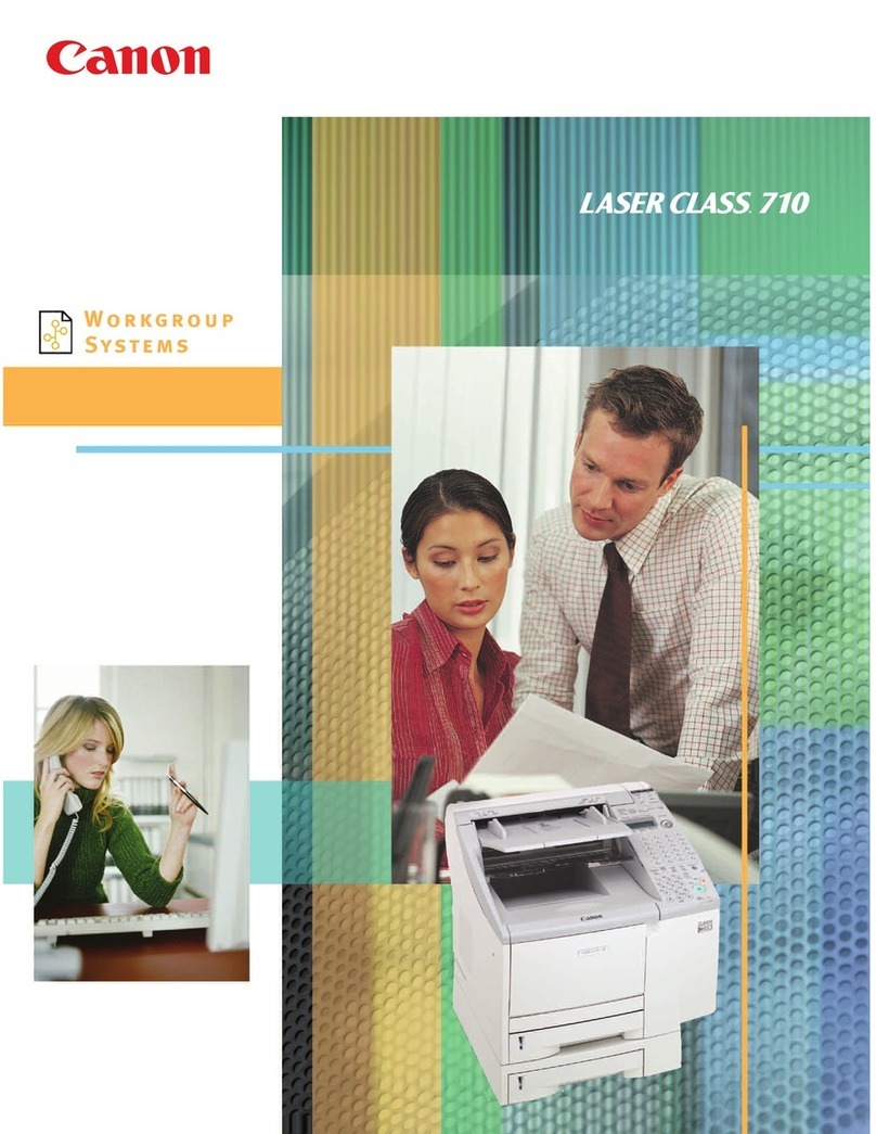 Canon LASER CLASS 710 User manual