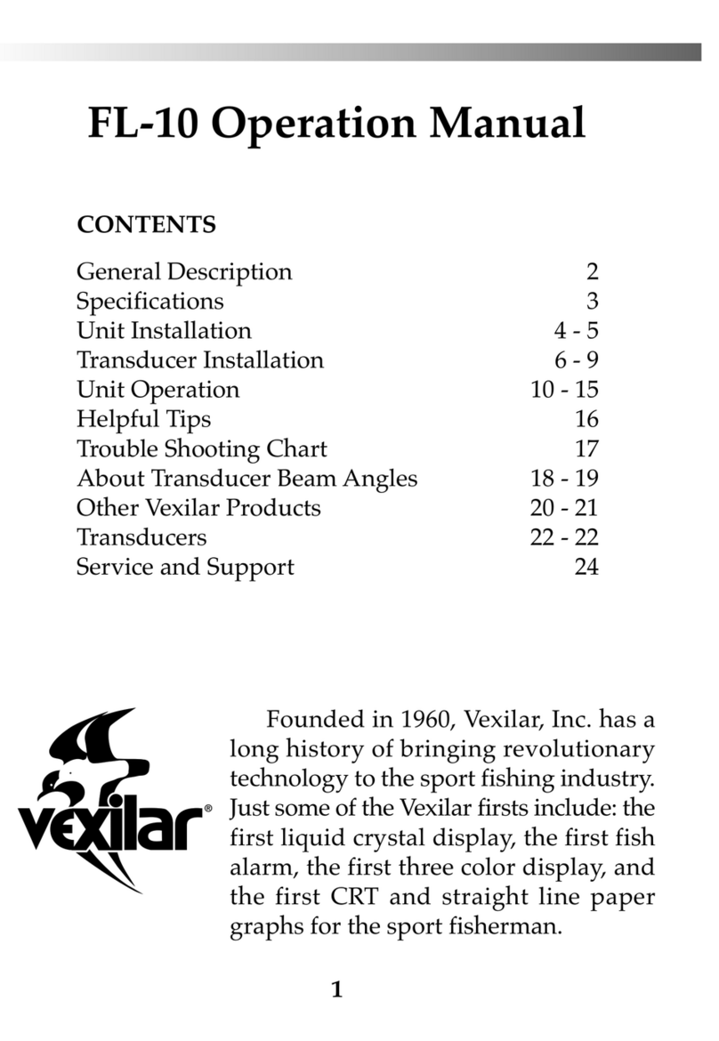VEXILAR FL-10 User manual