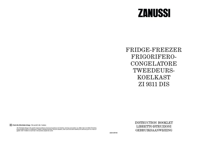 Zanussi ZI 9311 DIS User manual