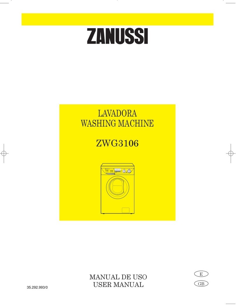 Zanussi ZWG3106 User manual