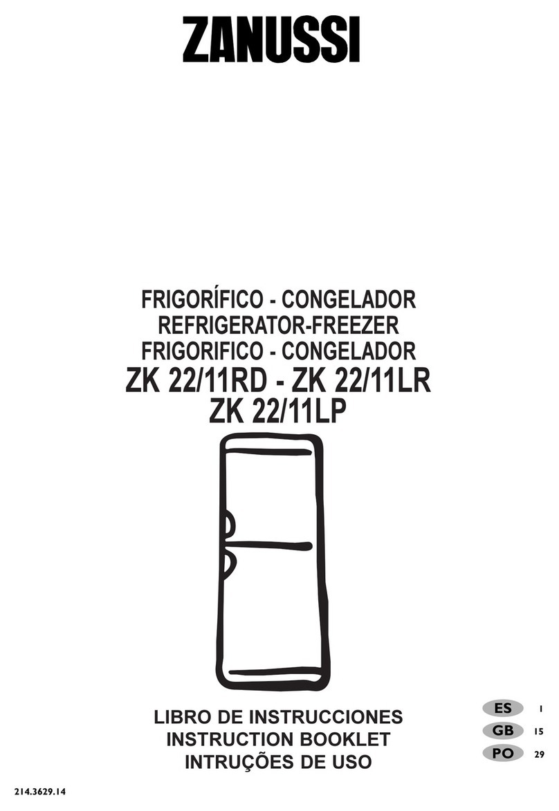 Zanussi ZK22LP Instruction booklet