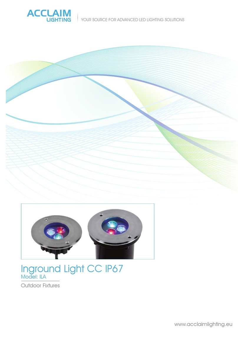 Acclaim Lighting ILA Information sheet Acclaim Lighting ILA Information sheet