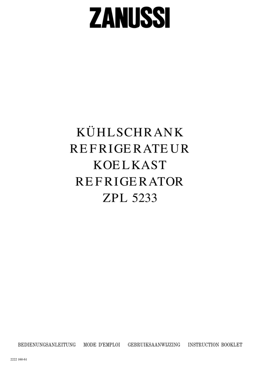 Zanussi ZPL 5233 User manual