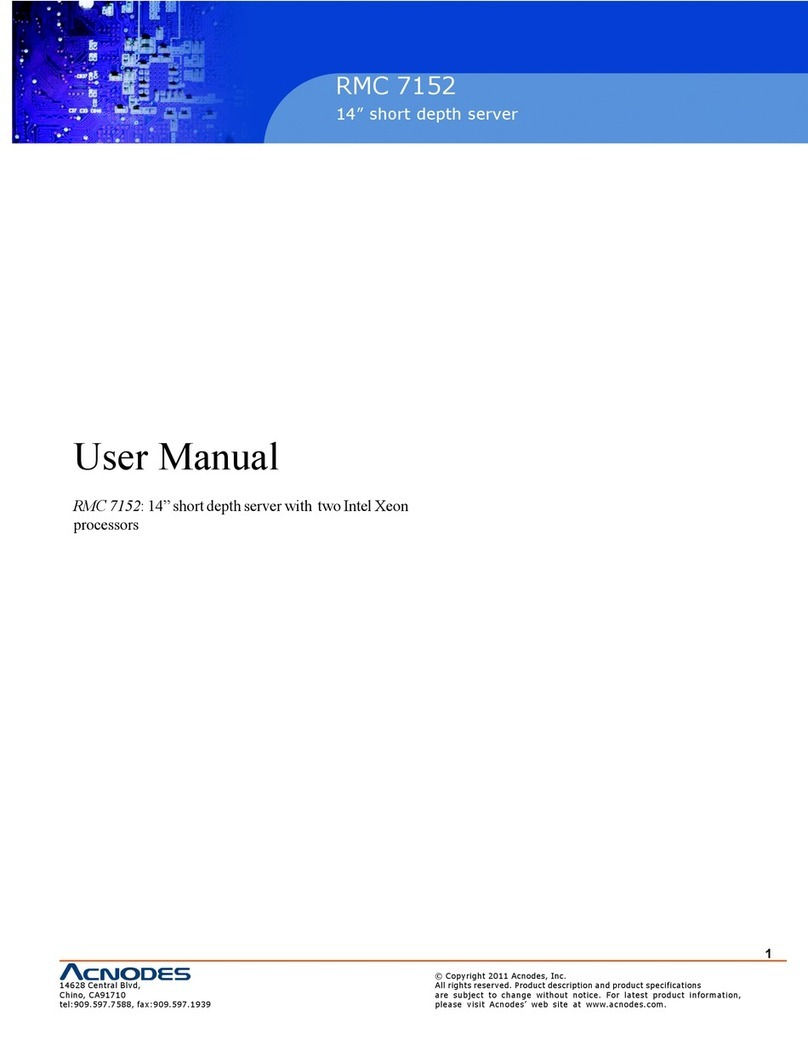 Acnodes RMC 7152 user manual