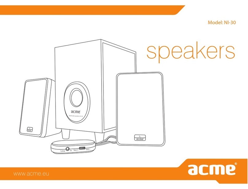 ACME NI-30 User manual