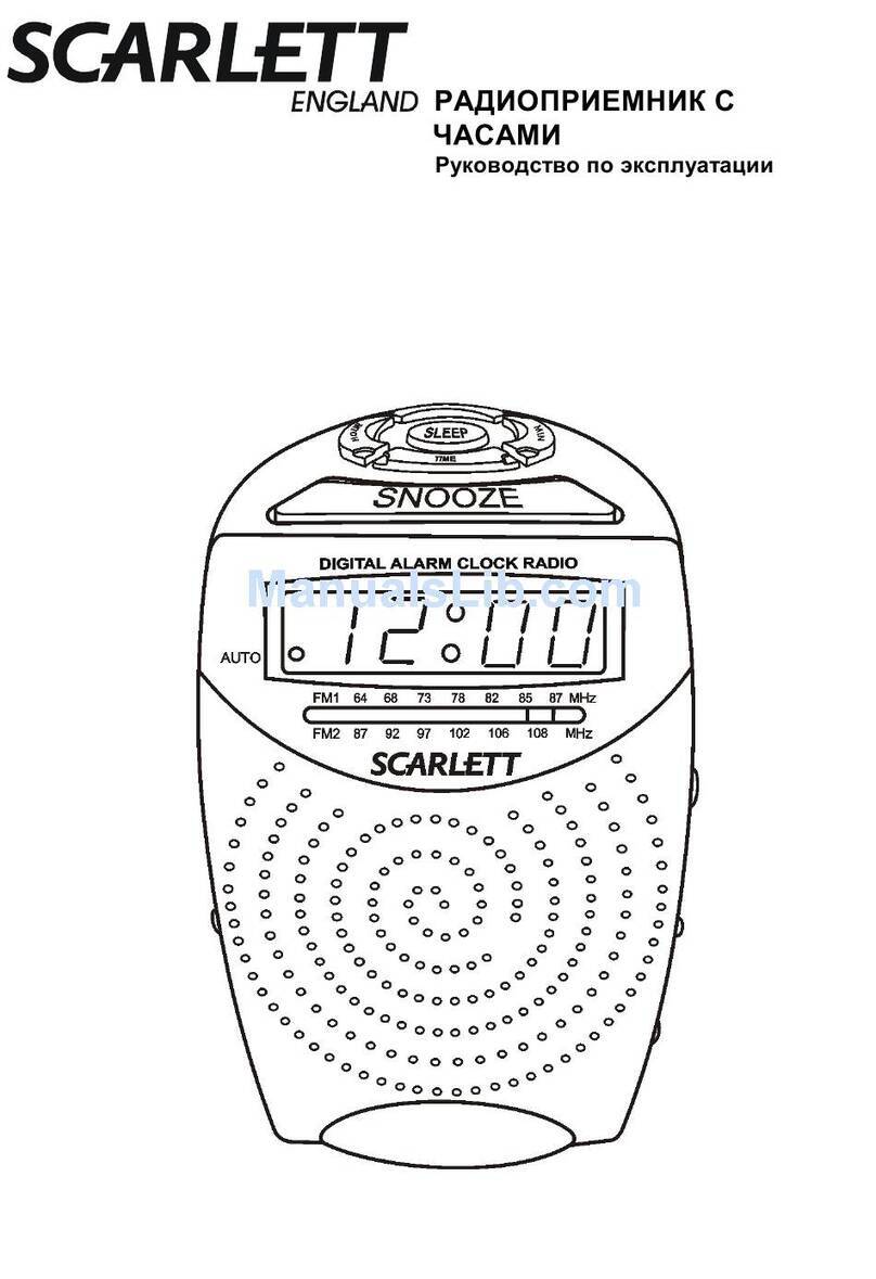 Scarlett SC-4005 User manual
