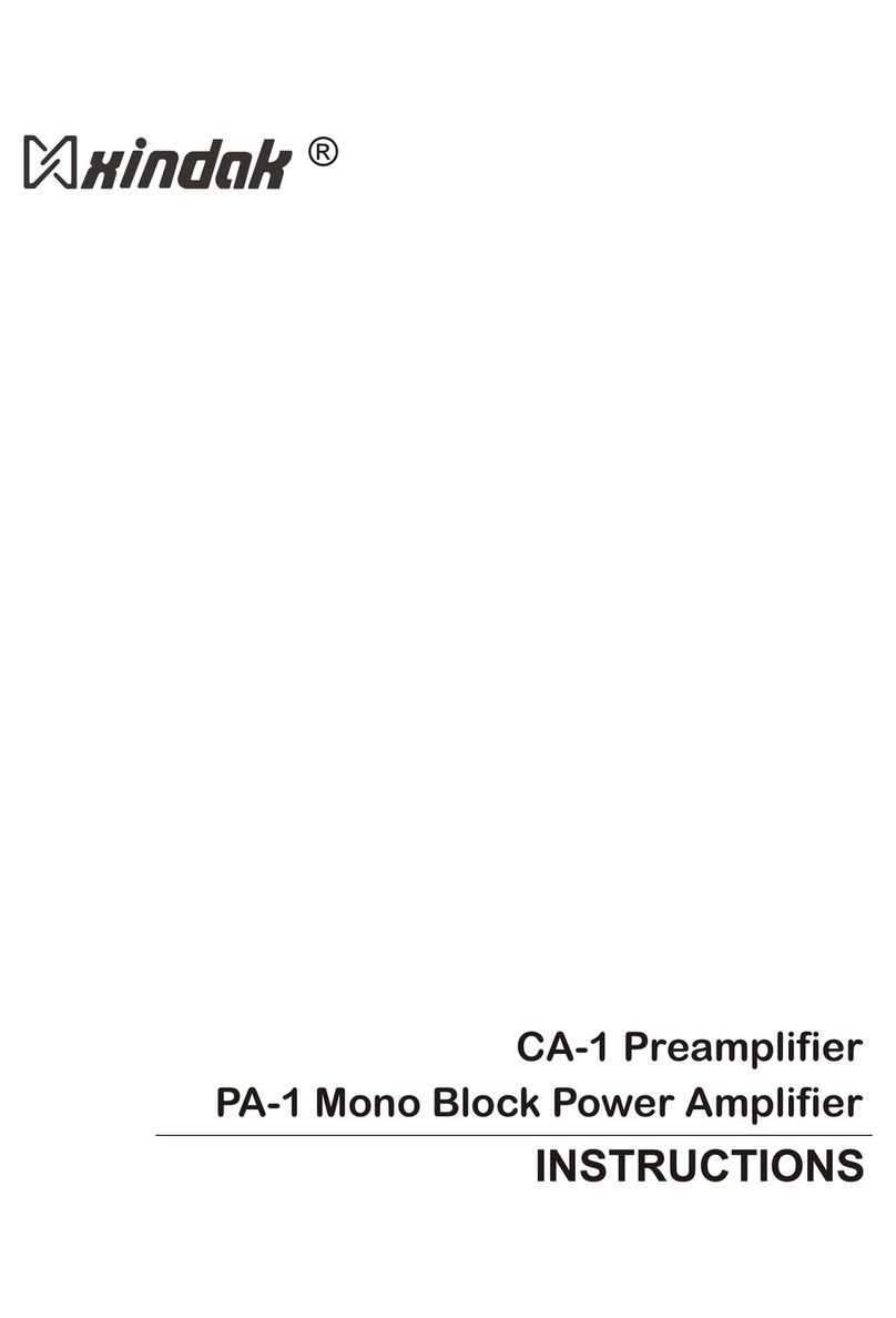 XINDAK PA-1 User manual