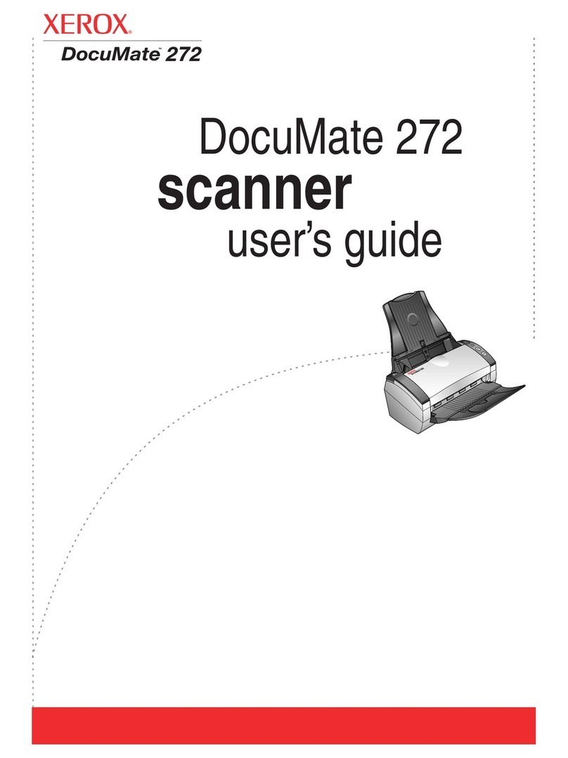 Xerox DocuMate 272 User manual