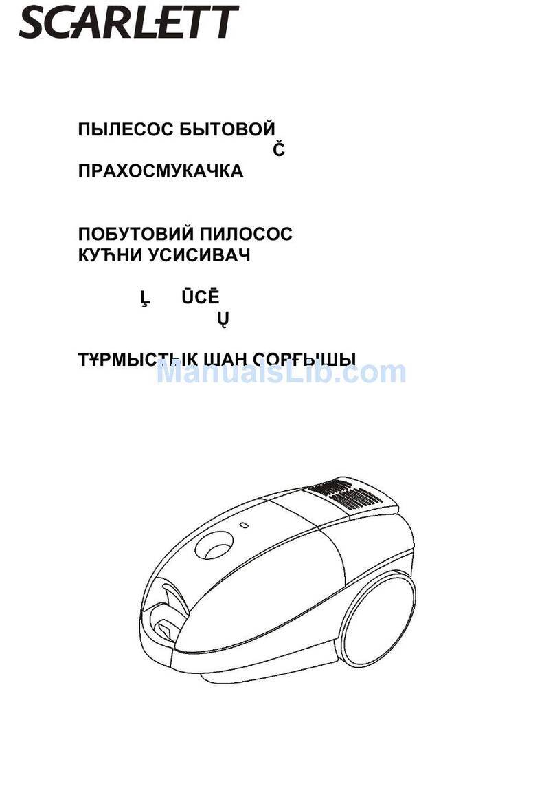 Scarlett SC-284 User manual