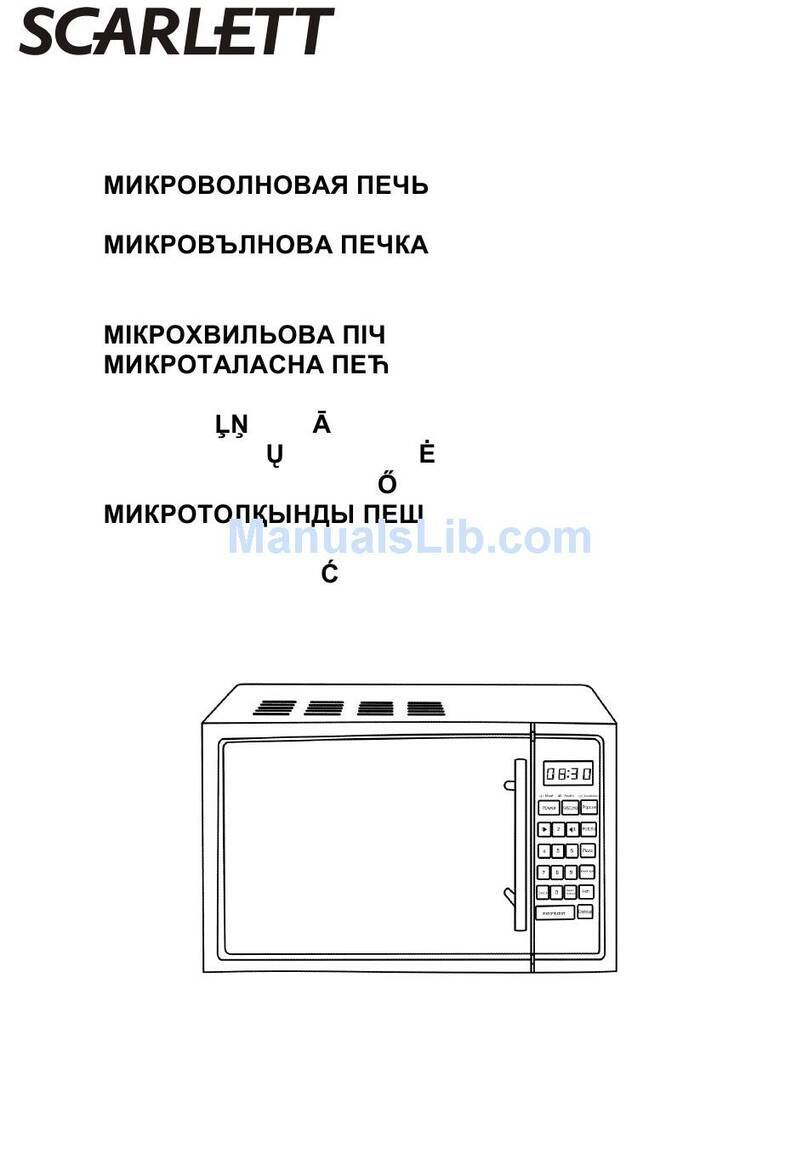 Scarlett SC-1700 instruction manual