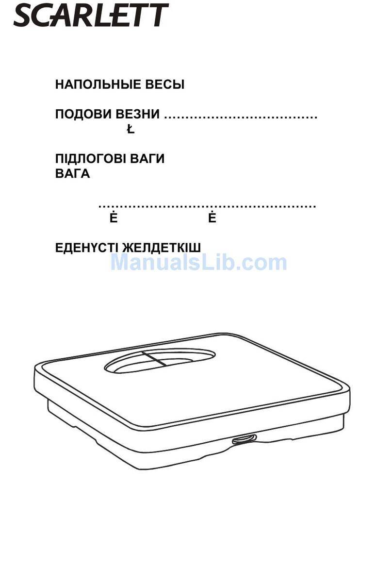 Scarlett SC-212 instruction manual