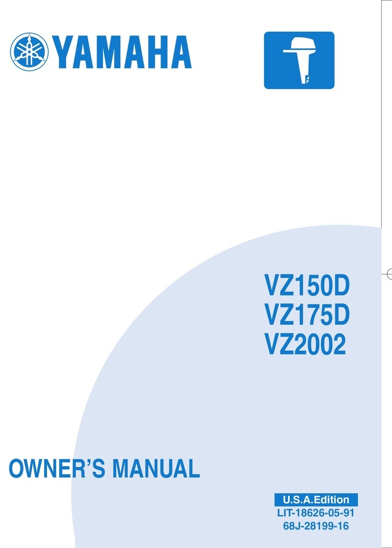 Yamaha VZ150D owner's manual