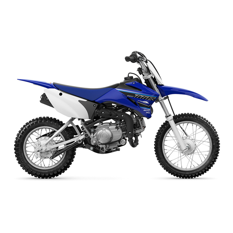 Yamaha TT-R 110 User manual