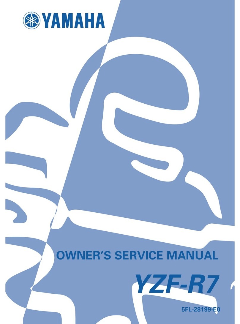 Yamaha YZF-R7 Owner's service manual