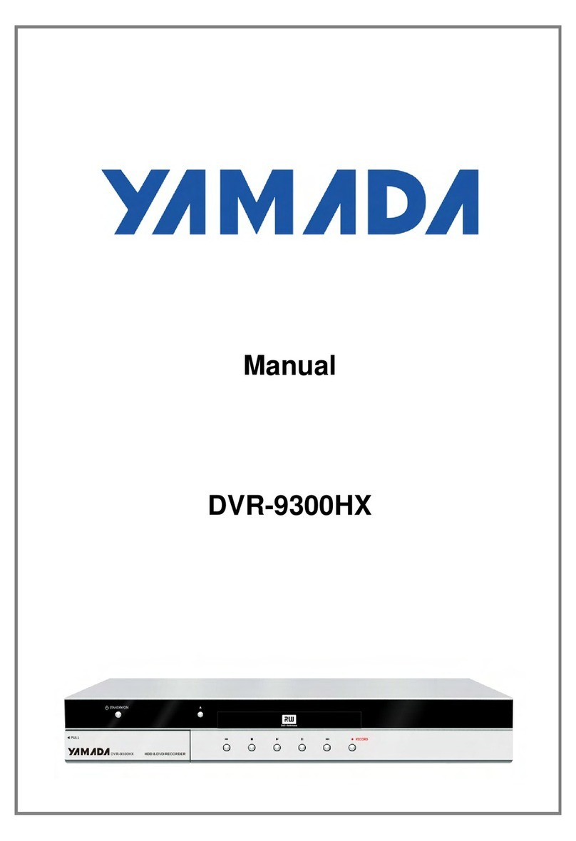YAMADA DVR-9300HX manual&nbsp;