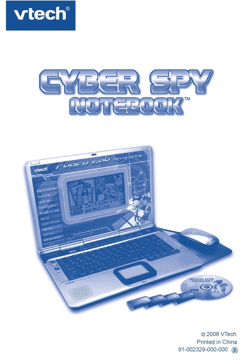 V-tech CYBER SPY User manual