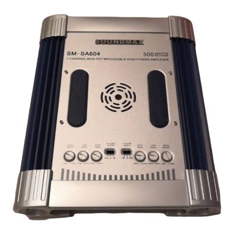 SoundMax SM-SA604 instruction manual