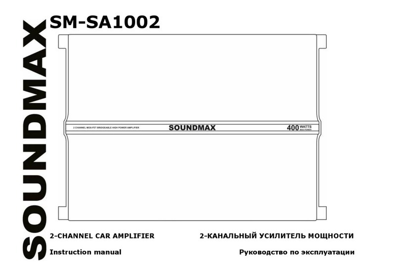 SoundMax SM-SA1002 instruction manual