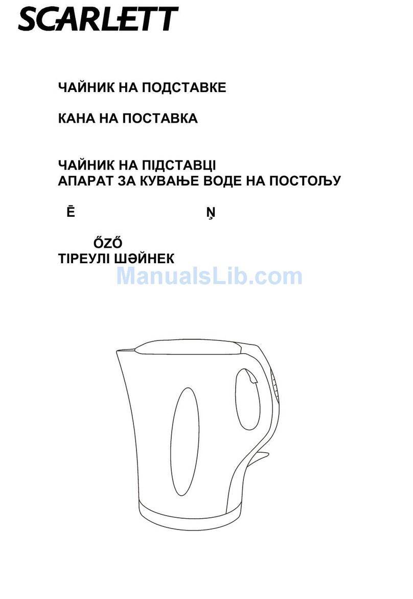 Scarlett SC-224 User manual