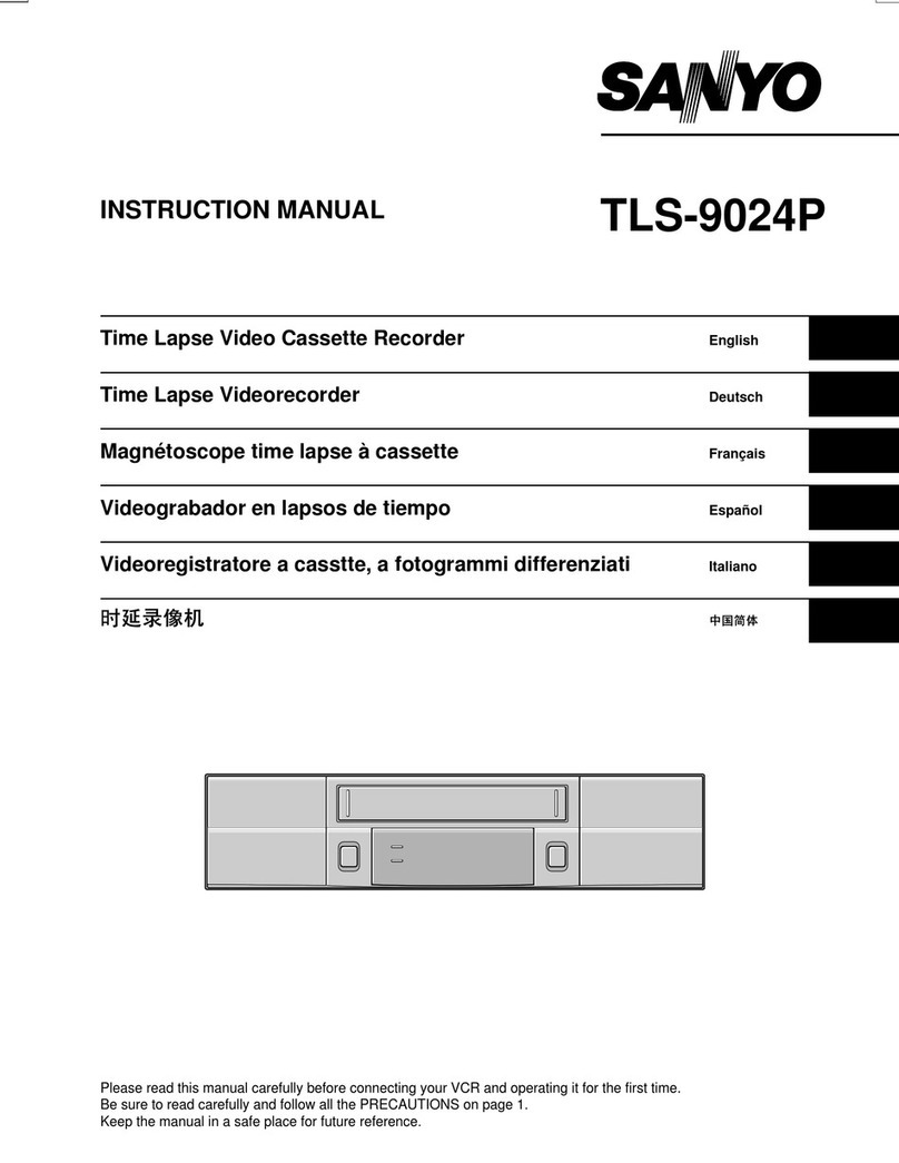 Sanyo TLS-9024P instruction manual