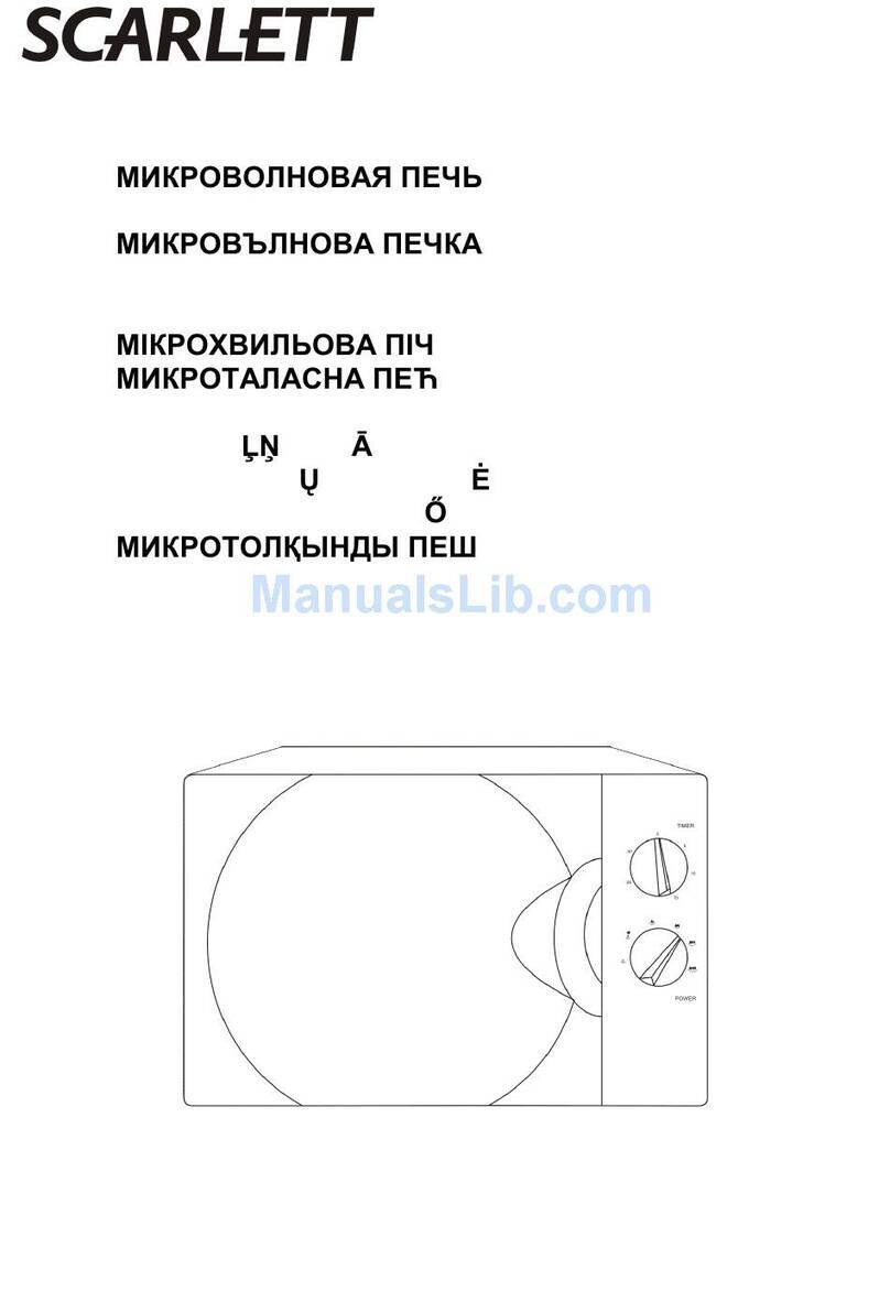 Scarlett SC-295 instruction manual