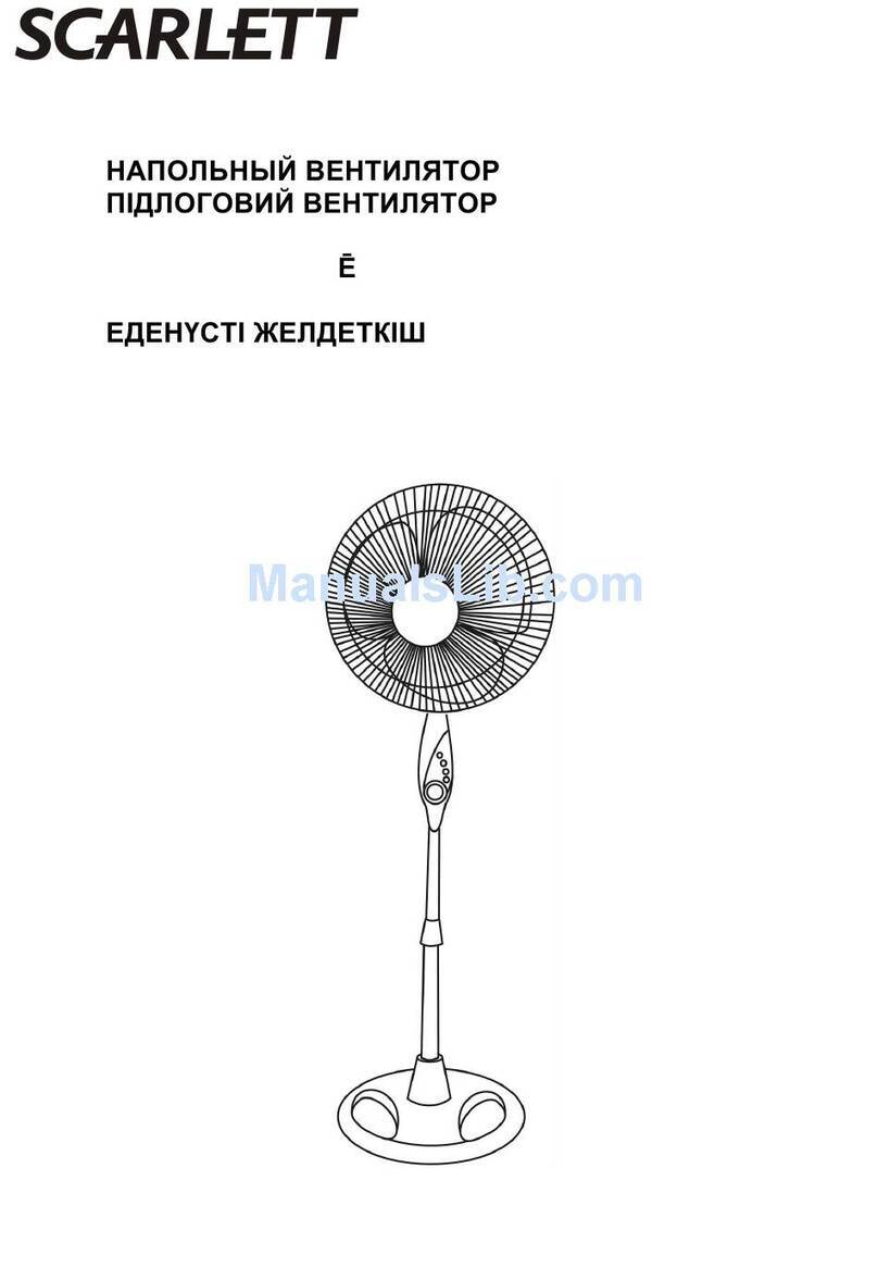 Scarlett SC-178 instruction manual