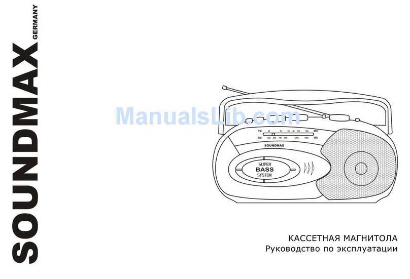 SoundMax SM-3111 User manual