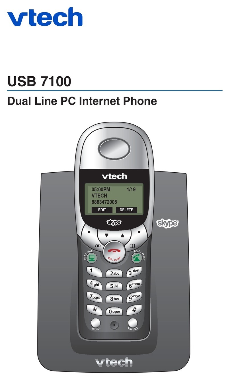 V-tech USB 7100 User manual