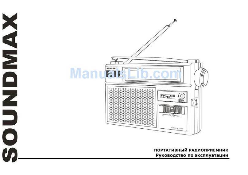 SoundMax SM-2601 instruction manual
