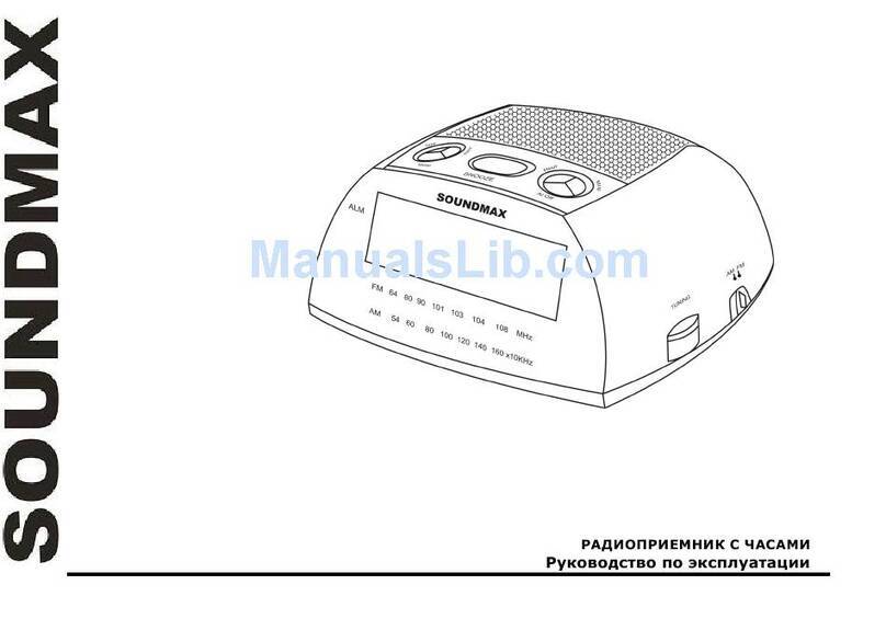 SoundMax SM-2502 instruction manual