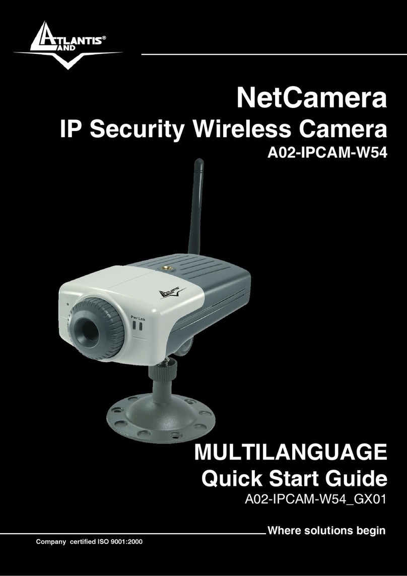 Atlantis Land NetCamera A02-IPCAM-W54 User manual