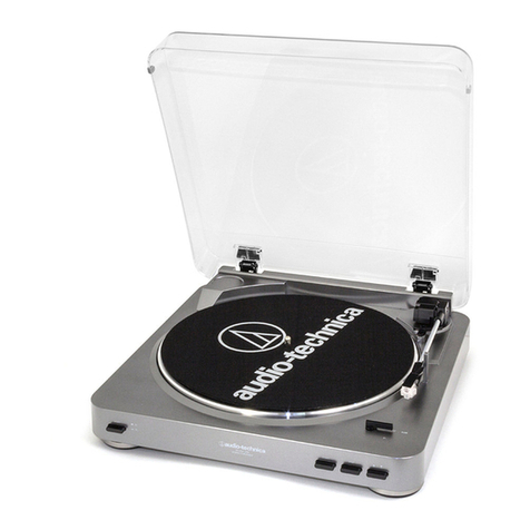 Audio Technica AT-LP60 Owner's manual