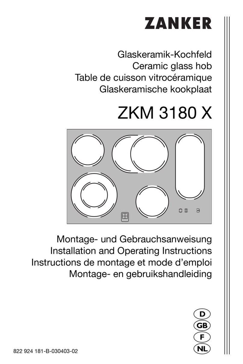 ZANKER ZKM 3180 X User manual