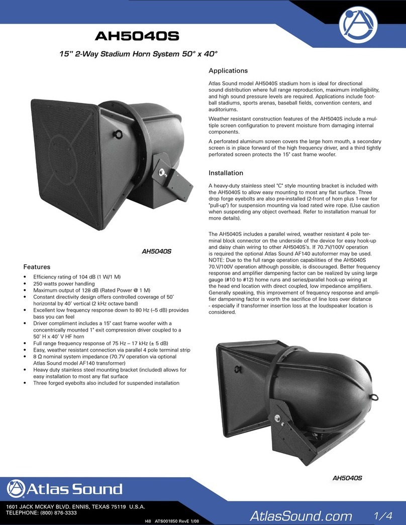 Atlas AH5040S User manual