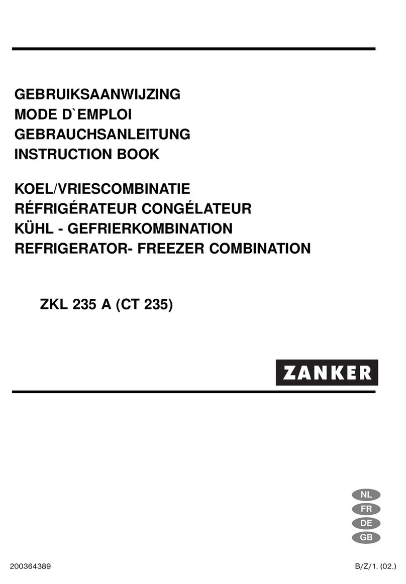 ZANKER CT 235 Instruction book