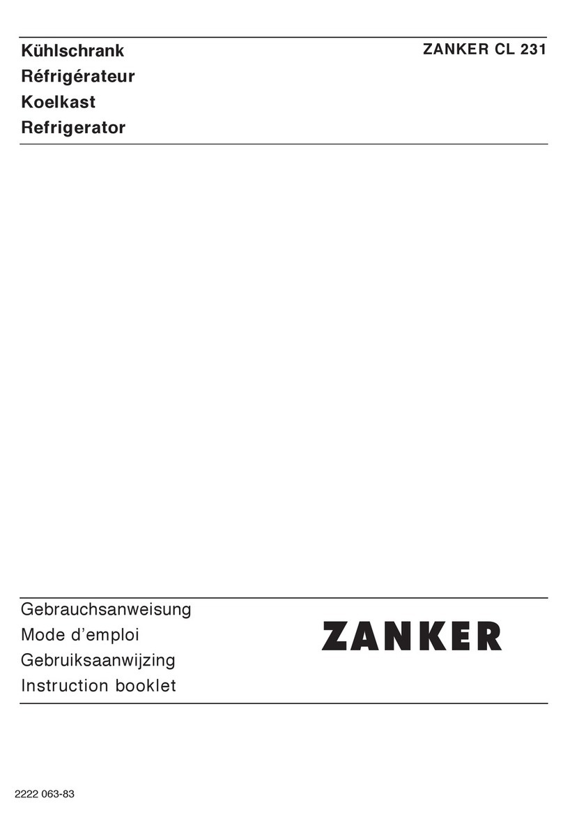 ZANKER CL231 Instruction booklet