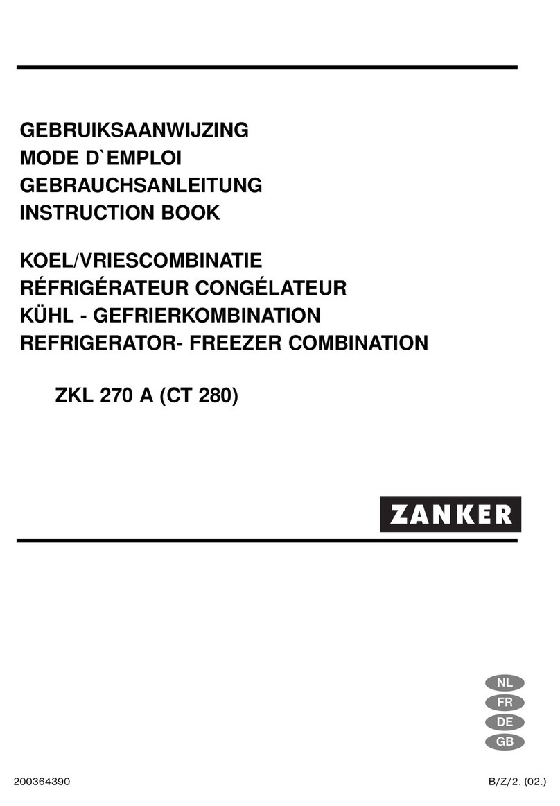 ZANKER CT 280 Instruction book