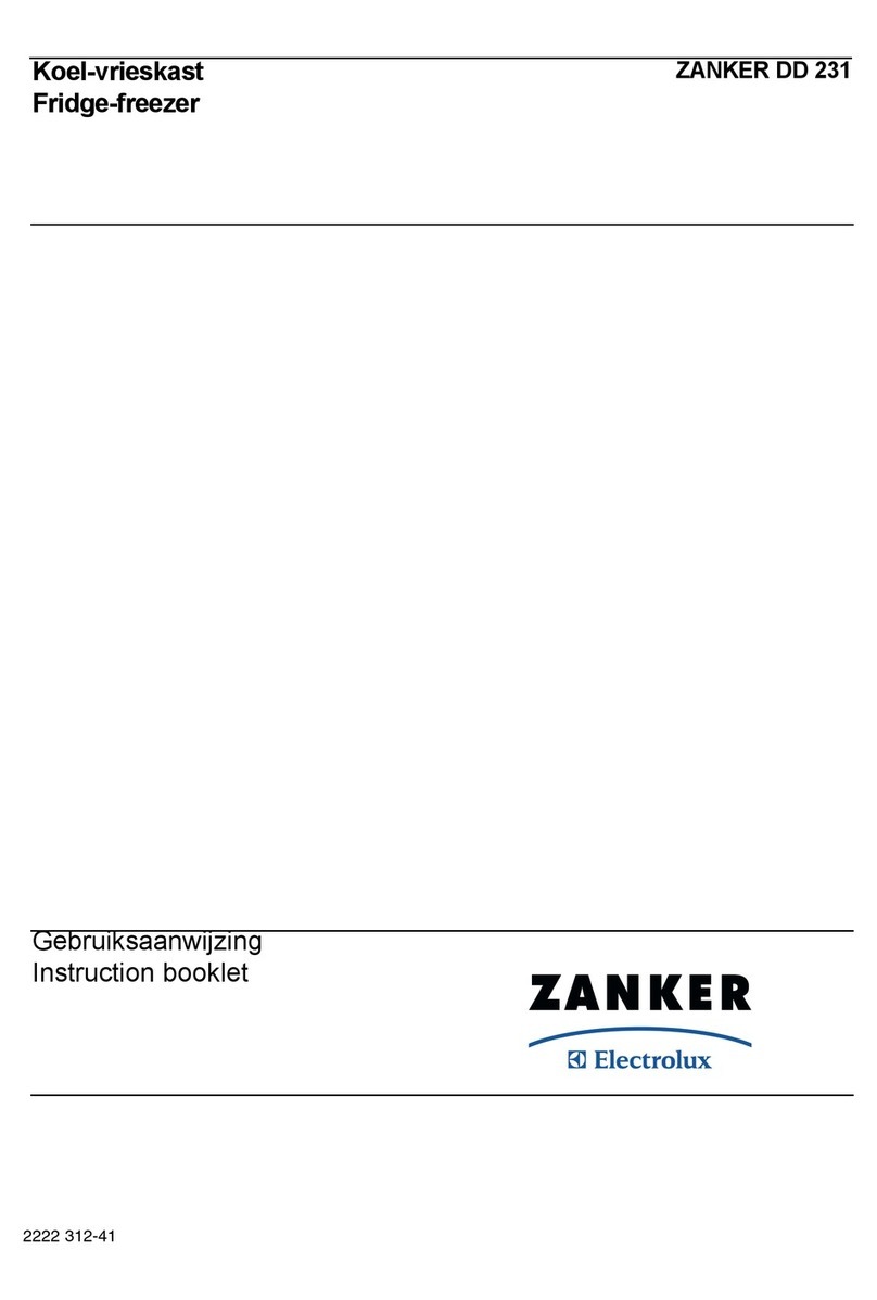 ZANKER DD231 Instruction booklet