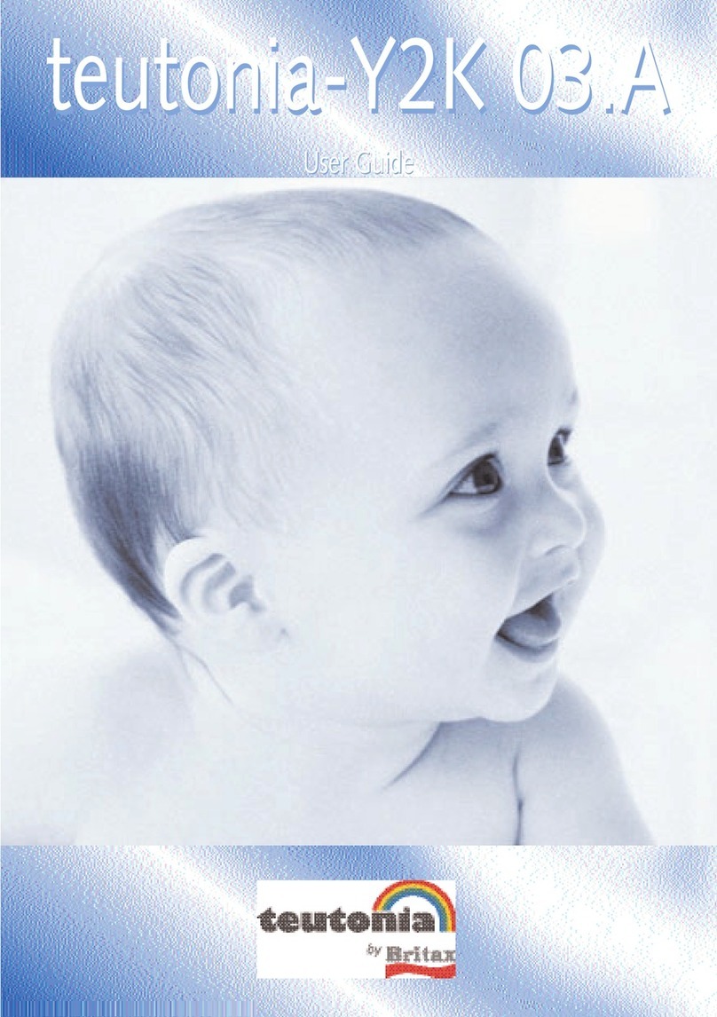 Britax Y2K 03.A User manual